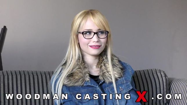 Bespectacled blonde was credited in all the cracks at the casting