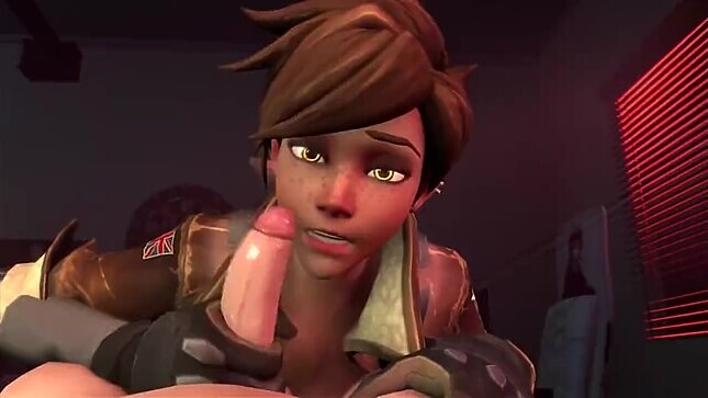 Porn Overwatch with Tracer